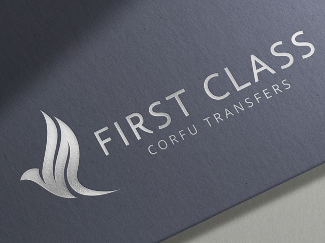 First Class Corfu Transfers - Γιάννης Βεσλεμές | Γραφίστας